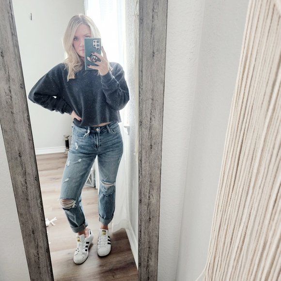 VERVET BY FLYING MONKEY Boyfriend Jeans Size 0(24) Dreamland Straight Relaxed - Picture 13 of 14